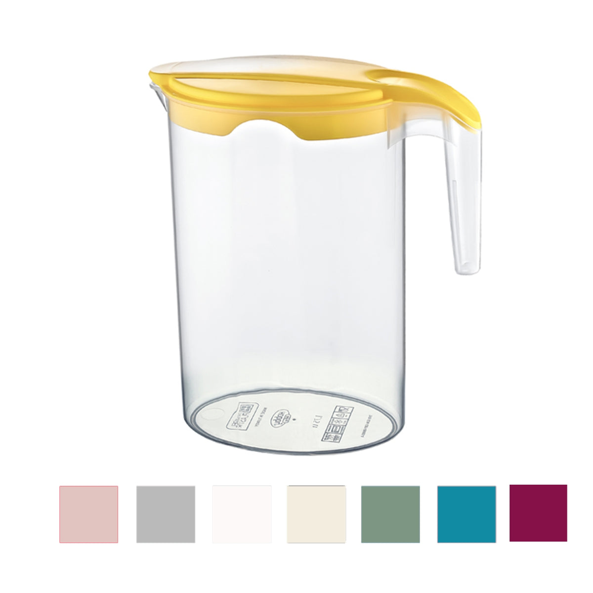 Plastikinis ąsotis su dangteliu 1,75 l