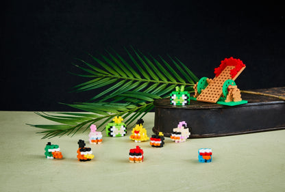 Plus Plus konstruktorius Angry Birds Katapultos smūgis