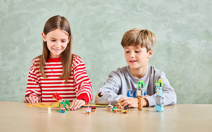 Plus Plus konstruktorius Angry Birds Katapultos smūgis