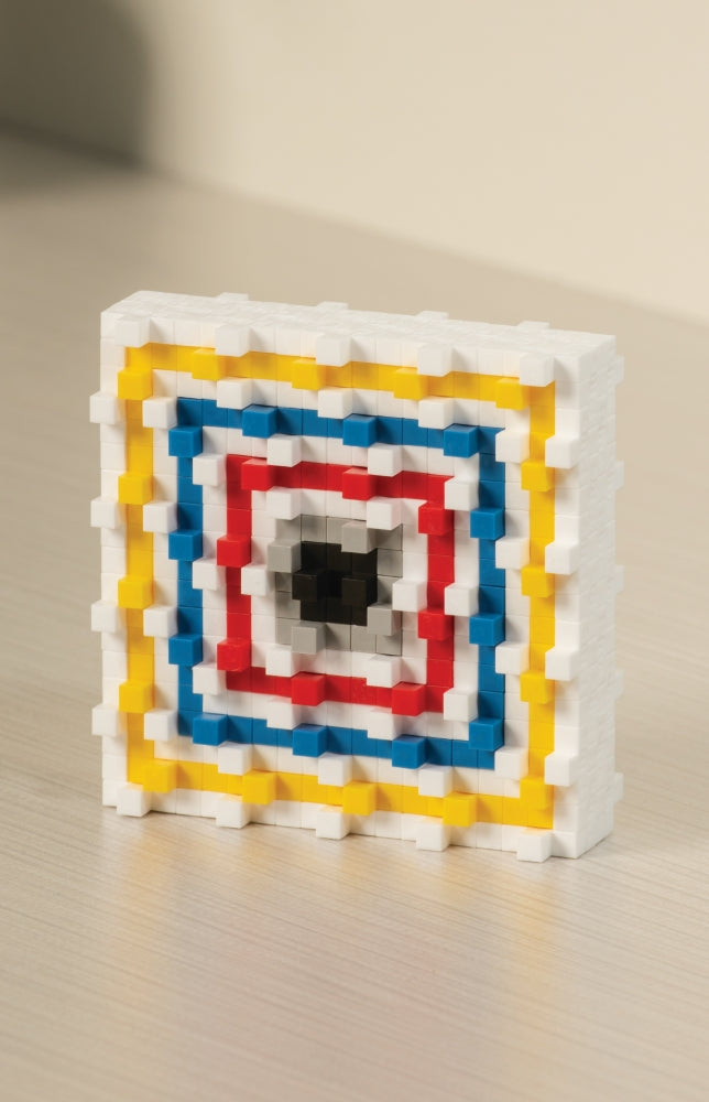 Plus Plus konstruktorius, Įkvėpimas - Mondrian