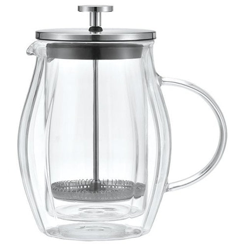 Stūmoklinis kavos/arbatos virimo aparatas, stiklinis, 0,60L Klausberg KB 7683