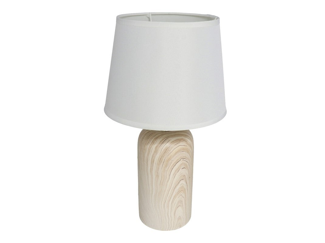 Keraminė lempa Saleve, 18.00 × 18.00 × 31.00 cm, DECORLIFE