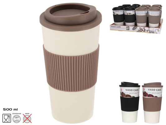 Termopuodelis kavai 500 ml, 17,5 × 9 × 9 cm, KITCHEN&GO