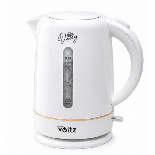 Elektrinis virdulys, 2200 W, 1,7 l, baltas, 55OV51230W, „Oliver Voltz“