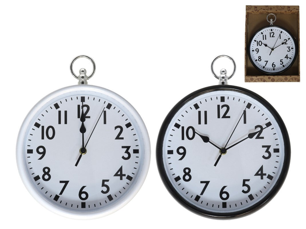 Sieninis laikrodis 31 cm, 2 rūšių, 32 x 6 x 25 cm, DECORLIFE