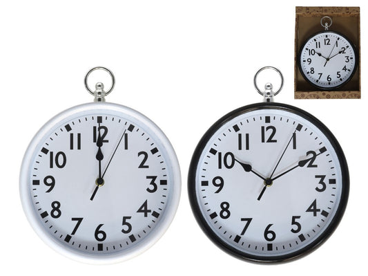 Sieninis laikrodis 31 cm, 2 rūšių, 32 x 6 x 25 cm, DECORLIFE