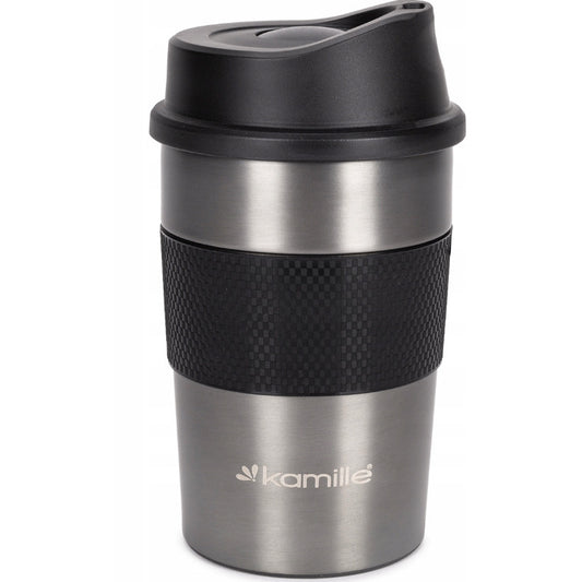 Termosinis puodelis 360 ml (tamsiai pilkas), 2150, KAMILLE