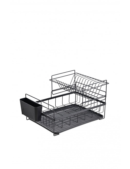 Rosberg 5R53000PBL, indų džiovyklė, 2 lygiai, 45x32,5x27,3 cm, juoda