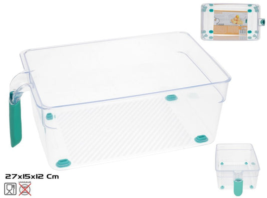 Laikymo dėklas su rankena 27x15x12 cm, KITCHEN&GO