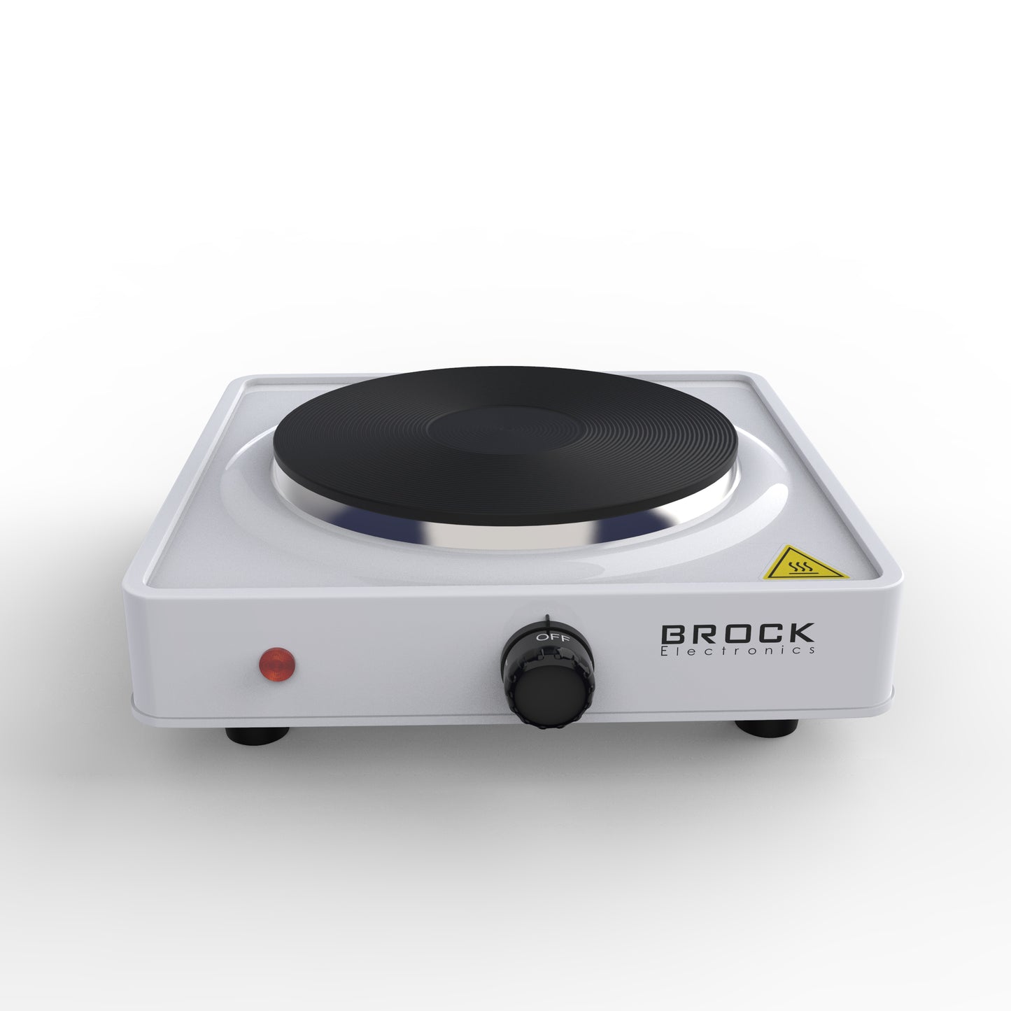 Vieno žiedo elektrinė kaitlentė BROCK EP 100 WH, 1000W