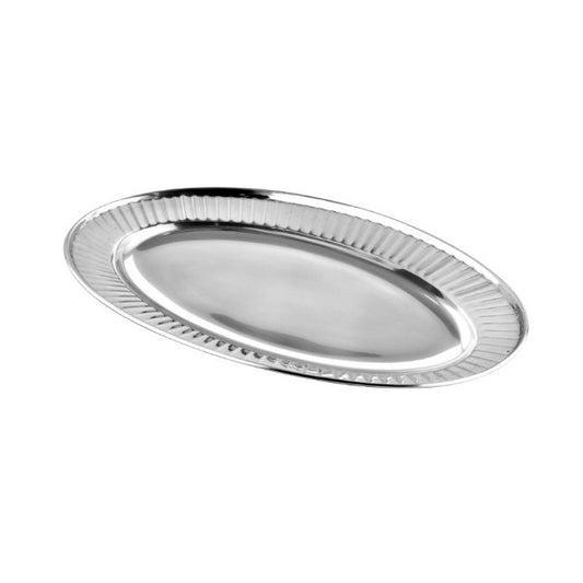 Ovalus padėklas, nerūdijantis plienas, 25 cm, KH 2072, Kinghoff