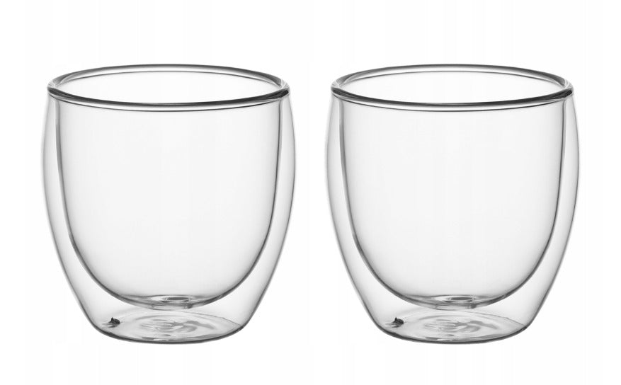 2 dvigubo stiklo stiklinių rinkinys 250 ml, Komplekte 2 vnt. 9011, KAMILLE