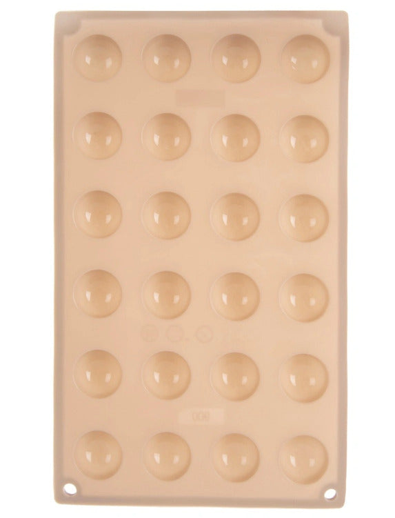Formelė praline ir šokoladiniams saldainiams gaminti, silikoninė, 30 x 17,5 x 1,5 cm, 154442, ORION