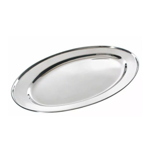 Ovalus plieninis padėklas 40cm Kinghoff KH 1232