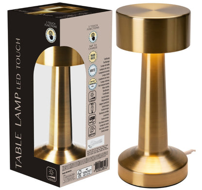 Stalinė lempa, aukso spalvos, 22 LED, 21 cm, 568160, VILDE