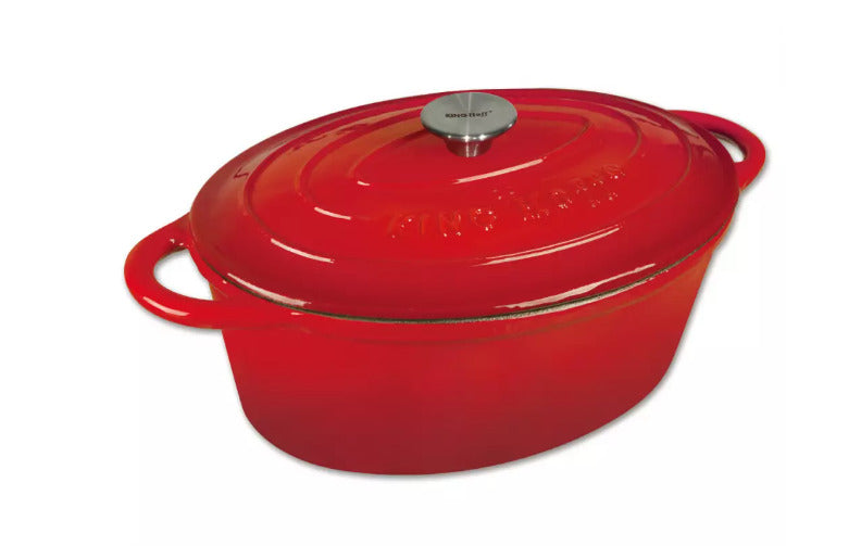 Puodas, 30cm 4,5l, raudonas KingHoff KH 1530