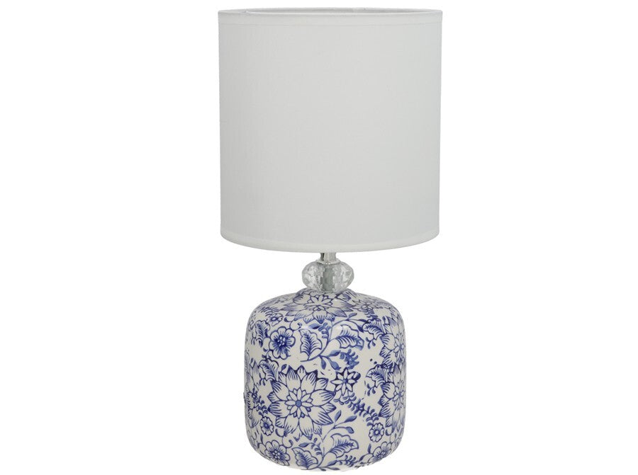 Keraminė stalinė lempa, 17.00 × 17.00 × 35.00 cm, DECORLIFE