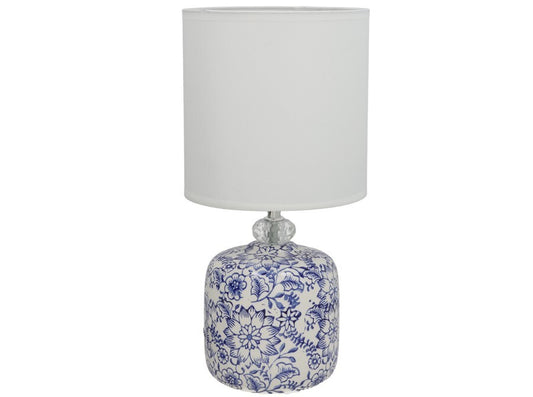 Keraminė stalinė lempa, 17.00 × 17.00 × 35.00 cm, DECORLIFE