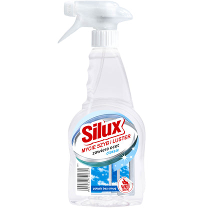 SILUX CLASSIC langų valiklis, 500 ml. 10 vnt. dėžėje.