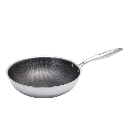 Nerūdijančio plieno keptuvė su vok keptuve, ø28*8cm - 3.8L KB 9024, Klausberg