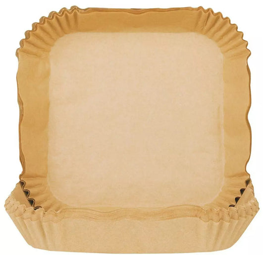 Kepimo pergamentinis popierius oro 100 vienetų gruzdintuvėms 20x20cm Klausberg KB 7782