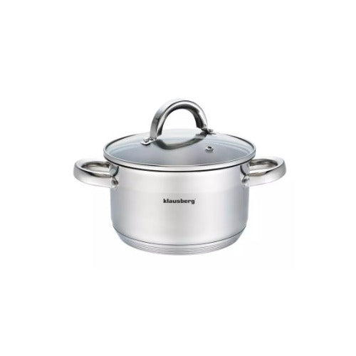 Plieninis puodas, Ø18cm 2,6l Klausberg KB 7123