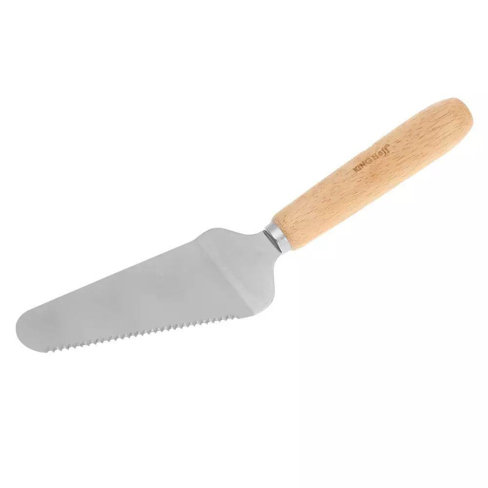 Mentele, serviravimui ir pjaustymui, 27cm, plieninė KINGHoff.