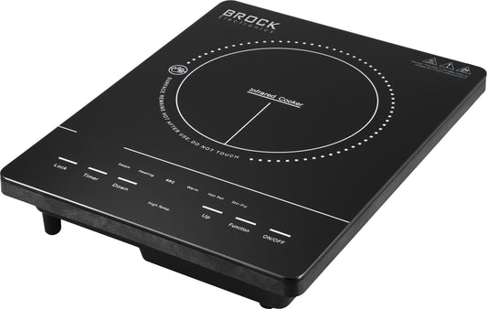 Elektrinė infraraudonųjų spindulių viryklė BROCK HPI 5001 BK 2000W