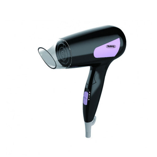 Plaukų džiovintuvas, 1200W, Sulankstoma rankena, Juoda/Violetinė, 551100NBPP, Rosberg