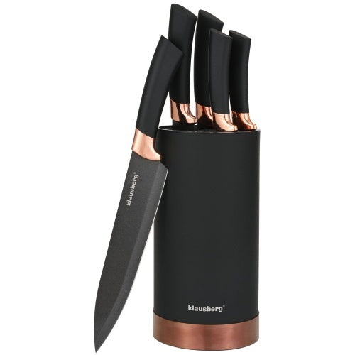Virtuvinių peilių rinkinys akriliniame stove KB 7614 Klausberg