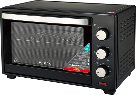 Konvekcinė orkaitė BROCK TO 4801 BK 48L, 2000W