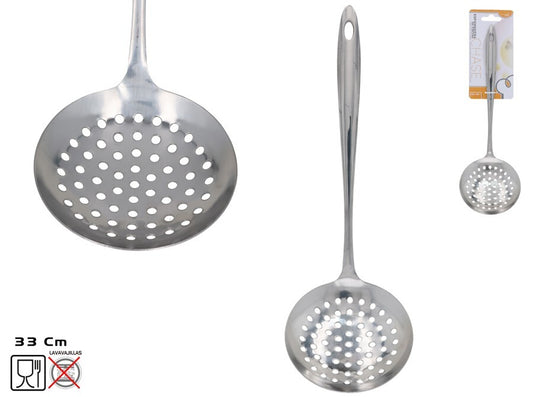 Virtuvinis kiaurasamtis, plieninis, 33 x 10,7 x 6 cm, KITCHEN&GO