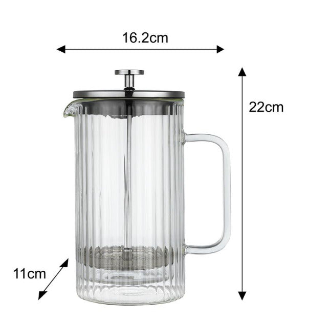 Kavos/ arbatos presas, 1L, stiklas, KB 7758, Klausberg