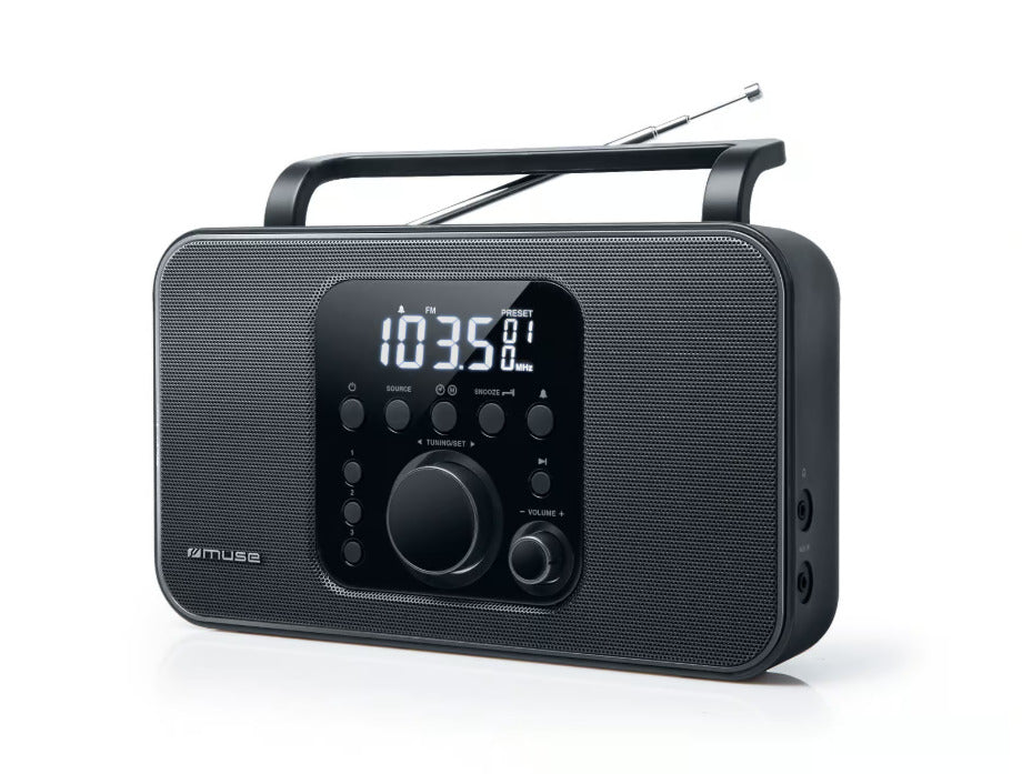 FM/MW nešiojamas radijas, 4×1,5 V, M 091 R, MUSE