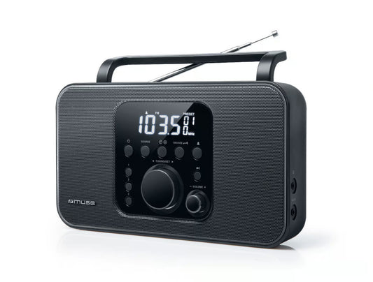 FM/MW nešiojamas radijas, 4×1,5 V, M 091 R, MUSE