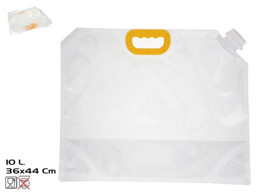 Skaidrus pikniko maisto ir vandens konteineris 10 l 35x43 cm, SUMMER ENJOY
