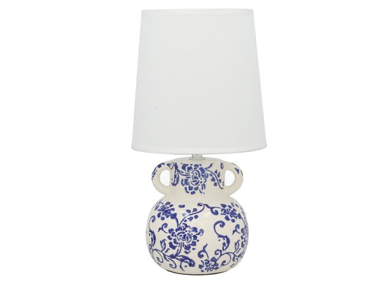 Keraminė stalinė lempa, 16.00 × 16.00 × 31.00 cm, DECORLIFE