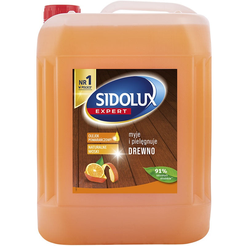 SIDOLUX EXPERT medinių grindų valiklis, 5 l.