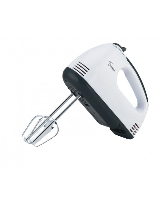 Maišytuvas Rosberg R51110G, 200 W, 7 greičiai, baltas/juodas