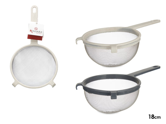 Sietelis, 18 cm, plastikas/metalas, 32 × 18 × 8 cm, 86992, KINVARA