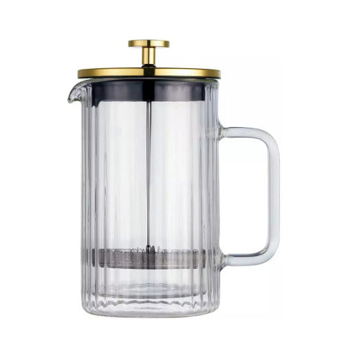 Stūmoklinis kavos/arbatos kavinukas, stiklinis, 0,60 L, Klausberg, KB 7760
