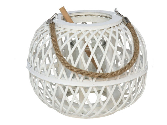 Žvakidė su stikline taure, 26.00 x 26.00 x 22.00, GARDEN ENJOY