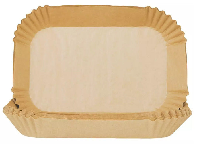 Kepimo pergamentinis popierius 100 vienetų oro gruzdintuvėms 22x14cm Klausberg KB 7783