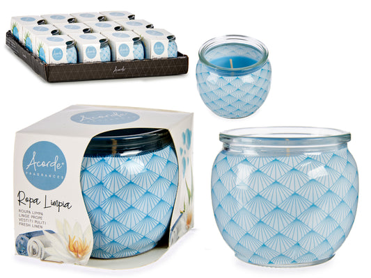 Žvakė stikliniame inde, švarios skalbinių kvapo, 52009, Acorde