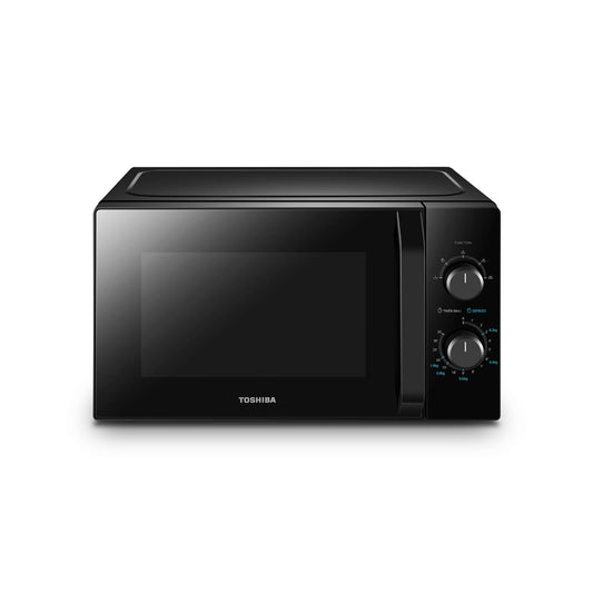 Mikrobangų krosnelė Toshiba MW2 MM20PBK, 20 l, su mechaniniu valdymu, 800 W galia