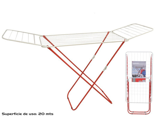 Metalinė skalbinių džiovyklė Aalborg 20 m, 55x182x104 cm