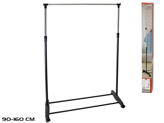 Drabužių stovas 90–160 cm, 42x81x160 cm