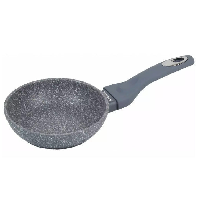 Aliuminio keptuvė, marmurinė, pilka, Ø16cm Klausberg KB 7305