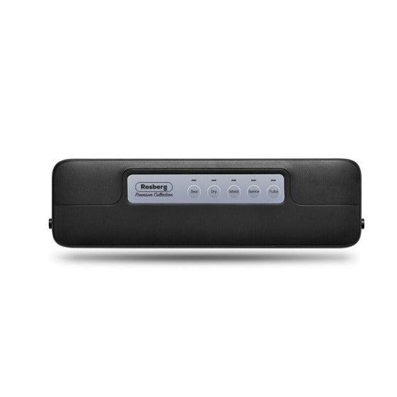 Vakuuminis aparatas, 110 W, Rosberg Premium 55RP51987D, 65 kPa, maišelio plotis iki 30 cm, juodas.