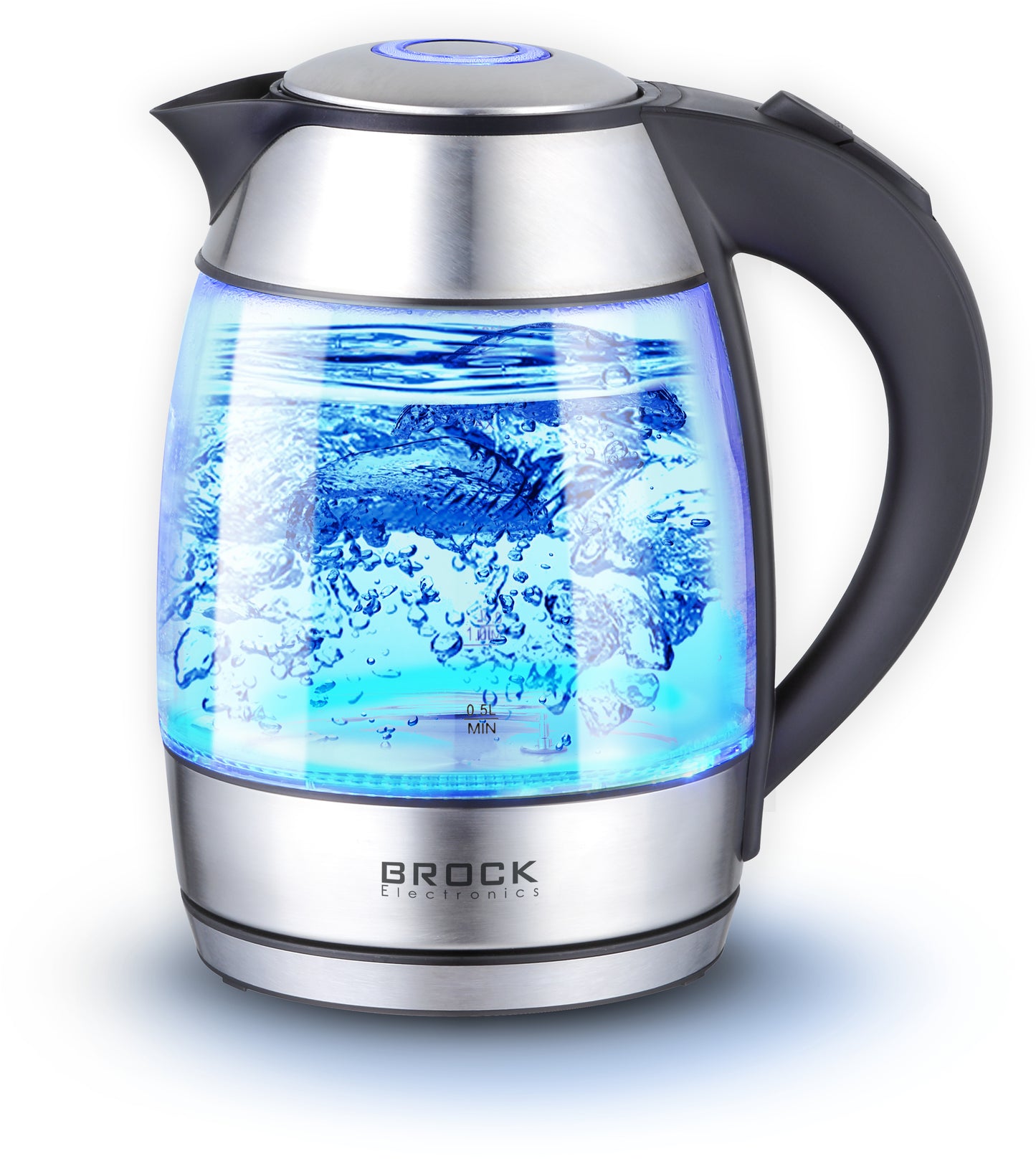Elektrinis stiklinis virdulys BROCK WK 2103 1.8L, 2200W